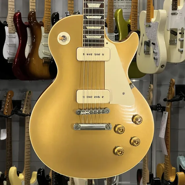 Gibson Custom Shop Les Paul 1956 R6 P90 Gold Top - Image 1