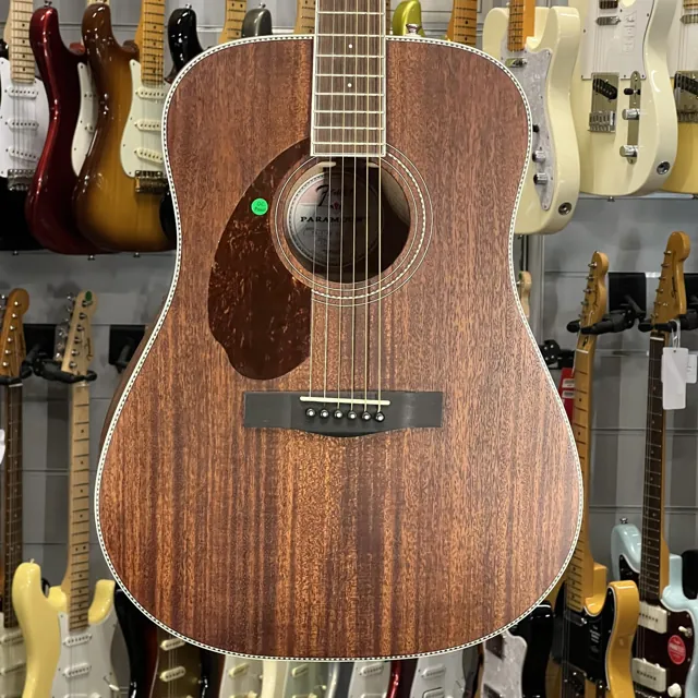 Fender Paramount Pm-1 Am Ne Lh Nat Dreadnought Left Handed - Image 1