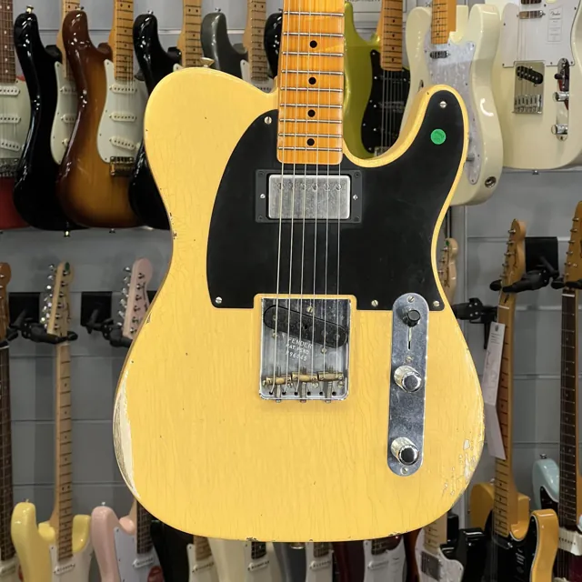 Fender Custom Shop 2018 Limited 51 Hs Telecaster Relic Antique Nocaster Blonde - Image 1