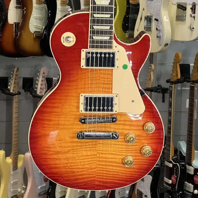 Gibson Les Paul Traditional Plus 2011 Cherry Sunburst High Flamed Top - Image 1