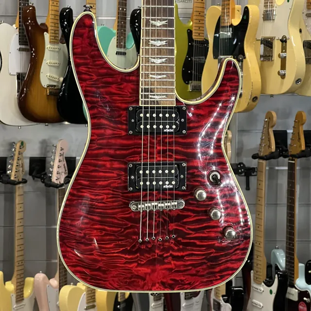 Schecter Omen Extreme Black Cherry - Image 1