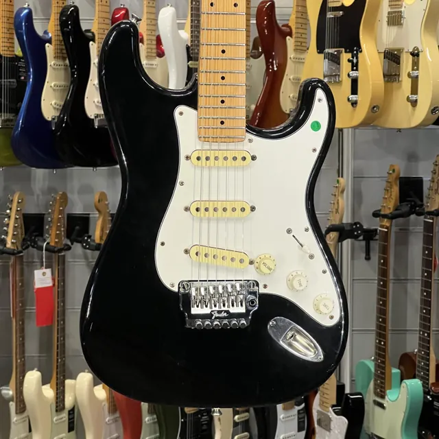 Fender Japan Stratocaster Black 1984 1987 - Image 1