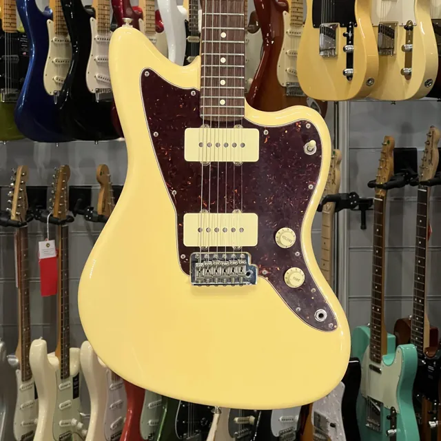 Fender Jazzmaster American Performer Vintage White - Image 1