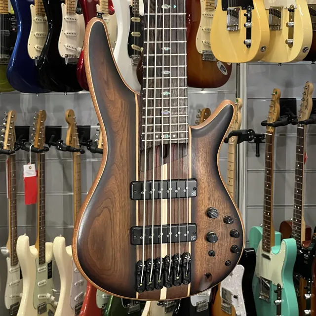 Ibanez Sr1356b Premium Bass Dual Mocha Burst Flat - Image 1