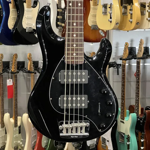Ernie Ball Musicman Stingray 5 Special Hh Black - Image 1