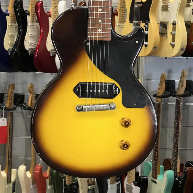 Gibson Gibson Custom 1957 Les Paul Jr 57 Junior Single Cut Vos Vintage Sunburst + Antiquity No Certificate - Image 1