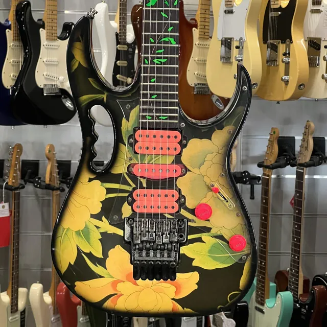 Ibanez 1991 Jem 77 Fp Floral Pattern + Hardcase True Vintage - Image 1