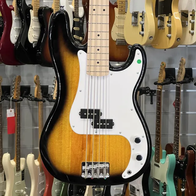 Squier Sonic P Bass Precision Sunburst - Image 1