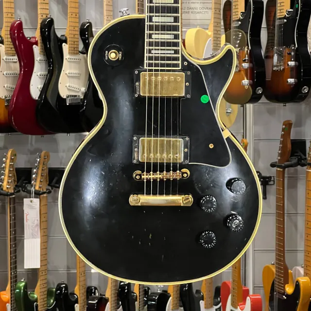 Gibson 1983 Les Paul Custom Ebony Black True Vintage - Image 1