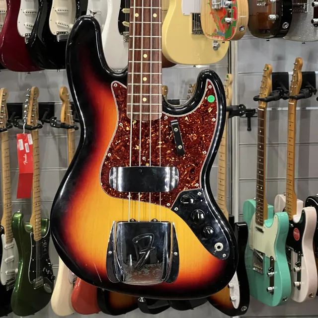 Fender Custom Shop 1964 Jazz Bass Nos 3 Tone Sunburst - Image 1