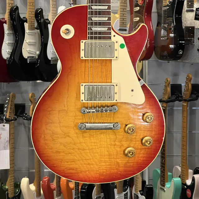Gibson Custom Shop Les Paul R8 1958 Tom Murphy Aged 2008 Cherry Sunburst - Image 1