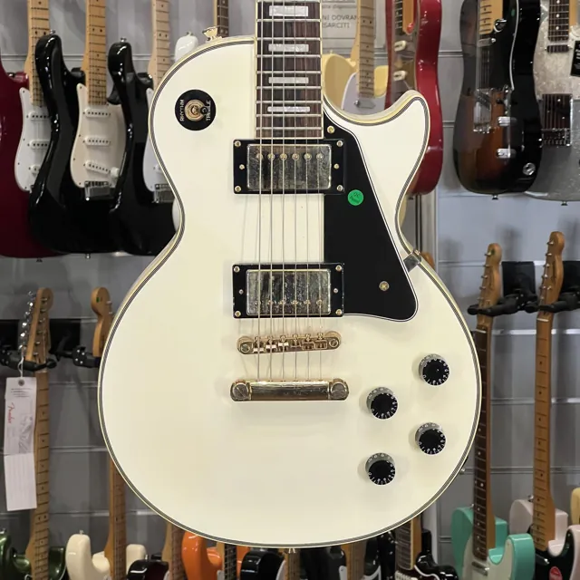 Epiphone Les Paul Custom Alpine White - Image 1