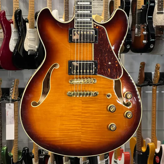 Ibanez As 93fm Vls Violin Sunburst Hollow Body - Image 1