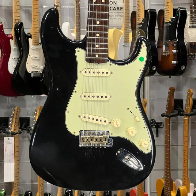 Fender Custom Shop Stratocaster 1963 Journeyman Relic Aged Black Full Rosewood Neck 2023 - Image 1