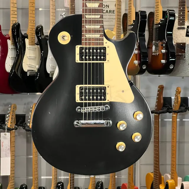 Gibson Les Paul Tribute Satin Ebony Black - Image 1