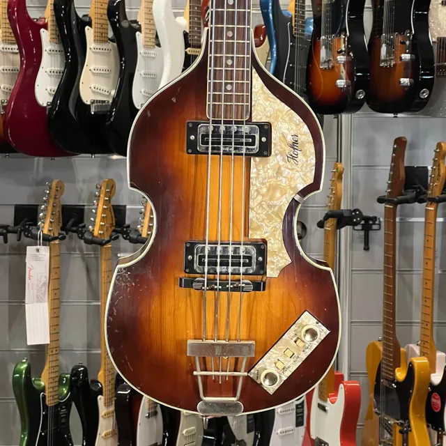 Hofner 1969 500/1 Violin Bass Beatles Sunburst - Image 1