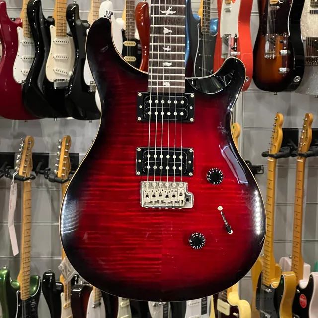 Prs Se Custom 24 Dark Cherry Burst Korea - Image 1