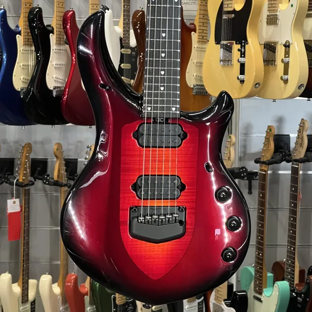 Music Man Majesty 6 Lava Flow Ebony Fingerboard - Image 1