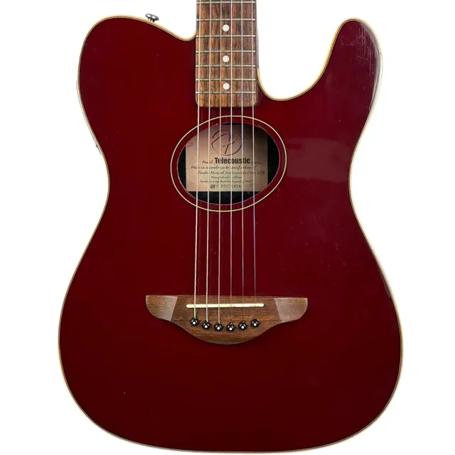 Fender Telecoustic 2000 - Candy Apple Red - Image 1
