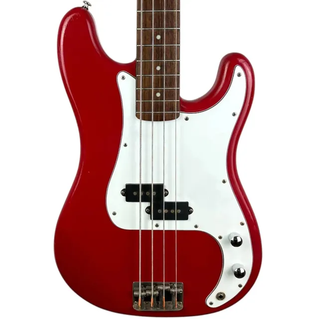 Squier Bullet Bass Korea 1987 - Red - Image 1