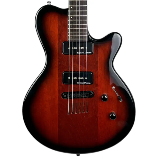Godin LG 2002 - Red Burst - Image 1