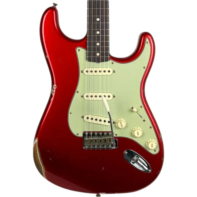 Fender Custom Shop ’63 Stratocaster Relic MBD 2023 - Candy Apple Red - Image 1