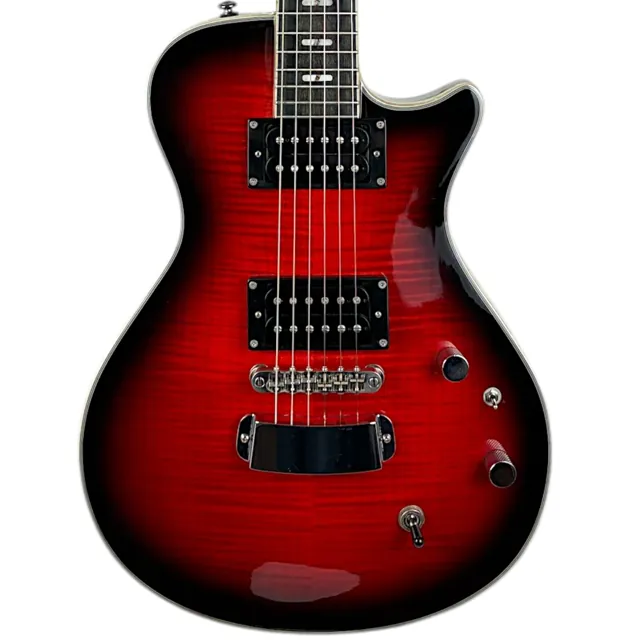 Hagstrom Ultra Swede 2008 - Red Burst - Image 1