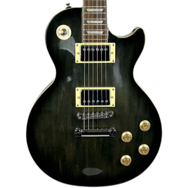 Epiphone Les Paul Tribute 2010 - Translucent Black - Image 1