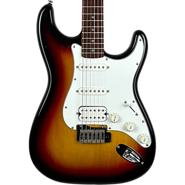 Harley Benton Piezo Stratocaster - Sunburst - Image 1