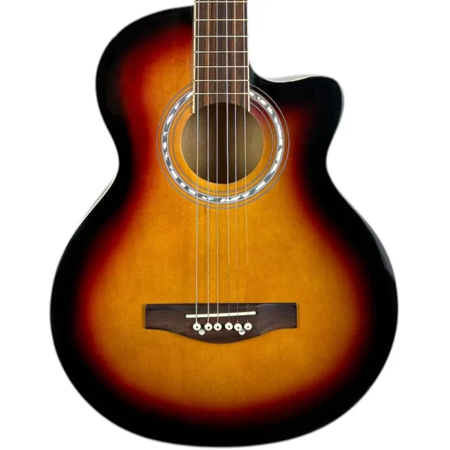 Akustikgitarre - Sunburst - Image 1