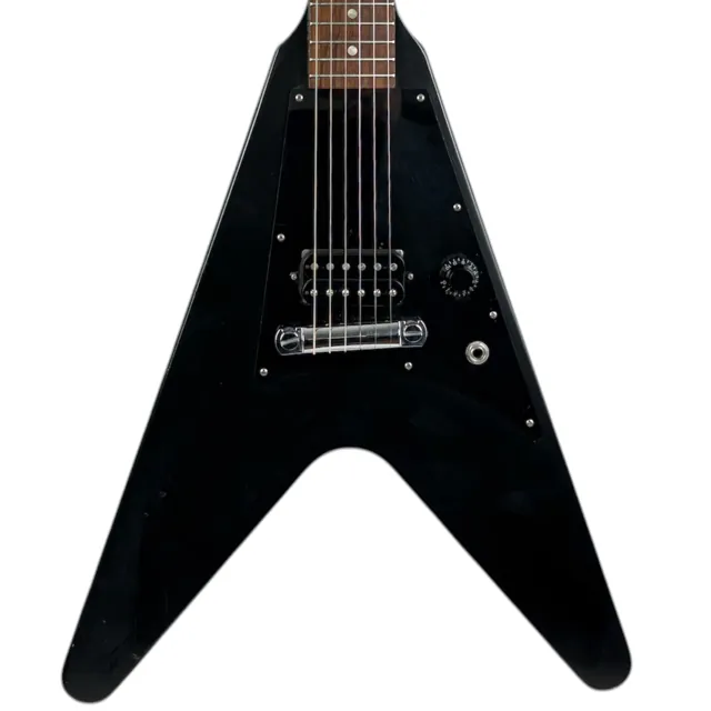 Gibson Flying V Melody Maker 2011 - Ebony - Image 1