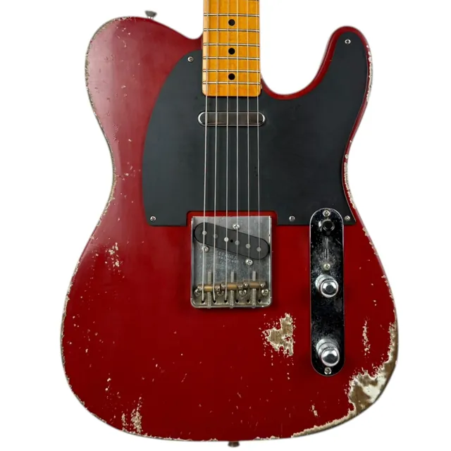 Fender MJT 50s Reissue Telecaster - Dakota Red - Heavy Relic - Image 1