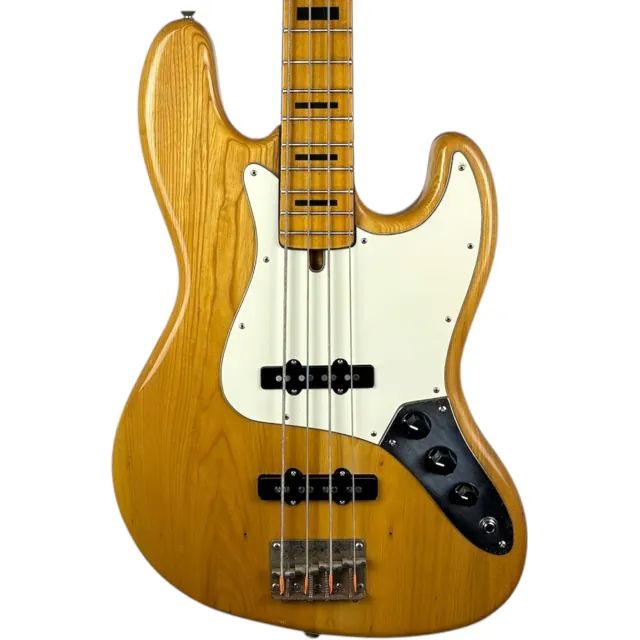 Greco Electric Jazz Bass Matsumoku 1970s - Natural - Image 1