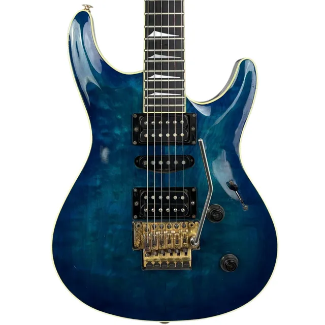 Fender Heartfield 1991 - Blue - Image 1