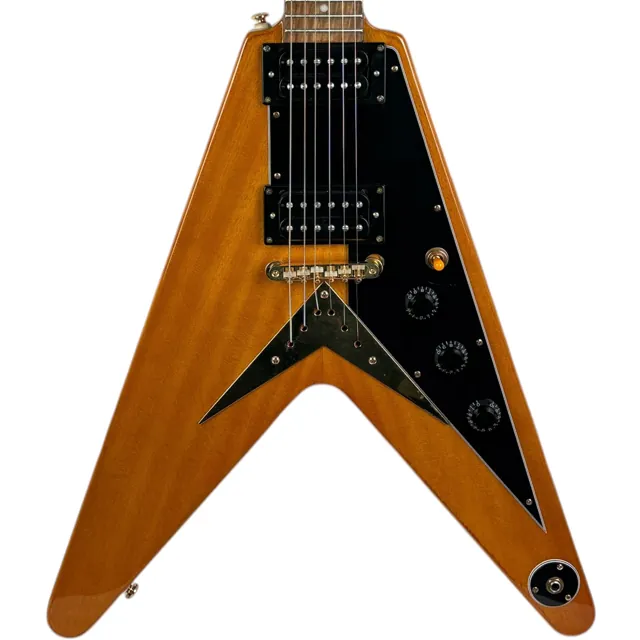 Epiphone 58 Korina Flying V 2018 - Natural - Image 1