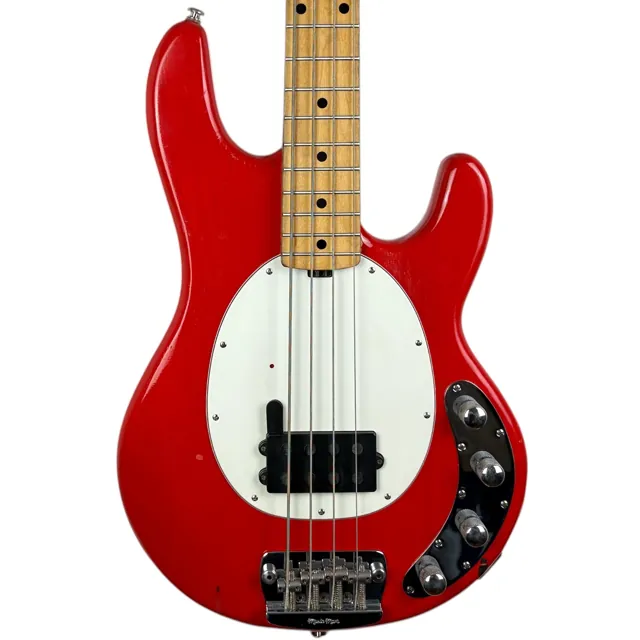 Music Man Ernie Ball StingRay EX Bass - Red - Image 1