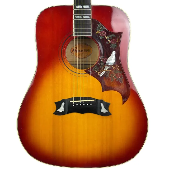 Greco 303 Akustik 1975 - Cherry Sunburst - Image 1