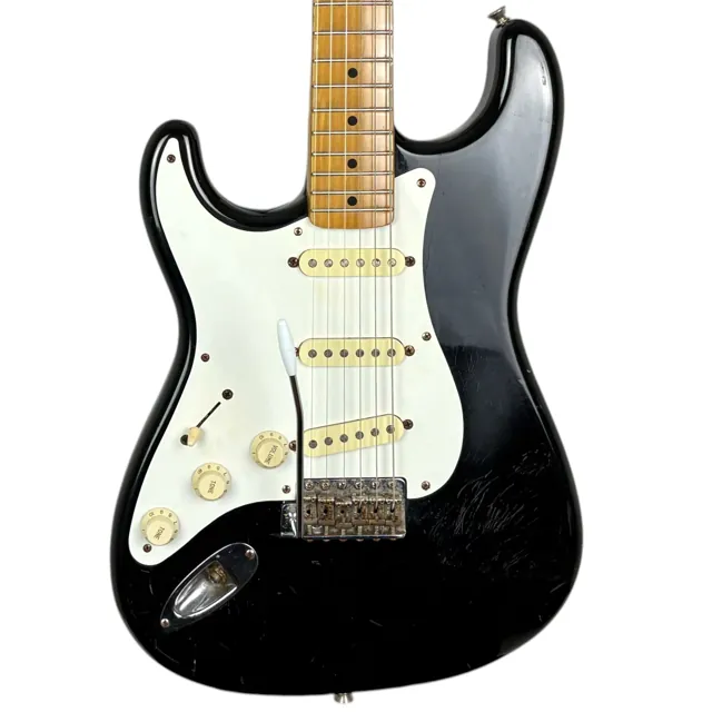 Fender Japan 57 Reissue Stratocaster ST-57L Lefthand 1993-1994 - Black - Image 1