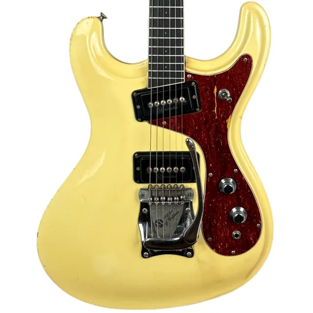 Mosrite The Ventures Model - Vintage White - Image 1