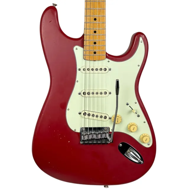 Fender Japan Stratocaster 1988-1989 - Red Repaint - Image 1