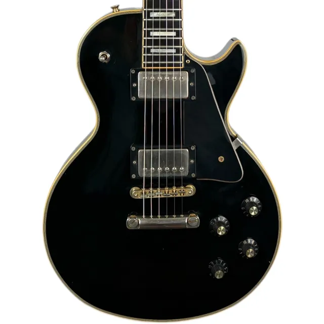 Greco EG Les Paul Custom 1990s - Ebony - Image 1
