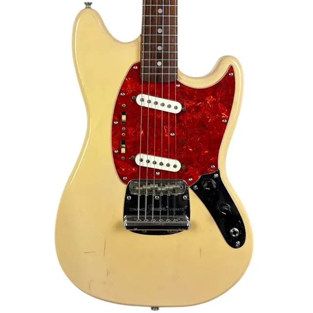 Fender Japan 69 Reissue Mustang 1994-1995 - Vintage White - Image 1