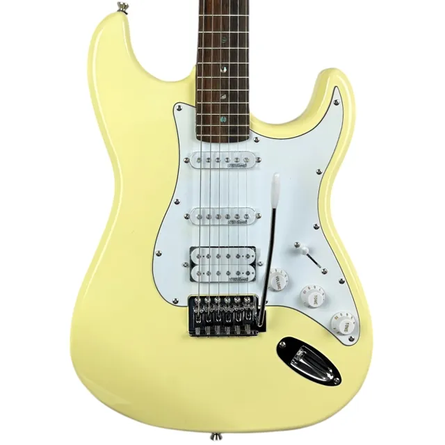 Faber STC VWRH Stratocaster HSS – Vintage White - Image 1