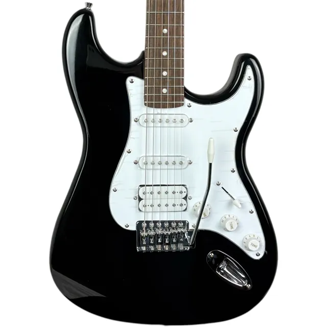 Faber STCL BB Stratocaster HSS – Black - Image 1
