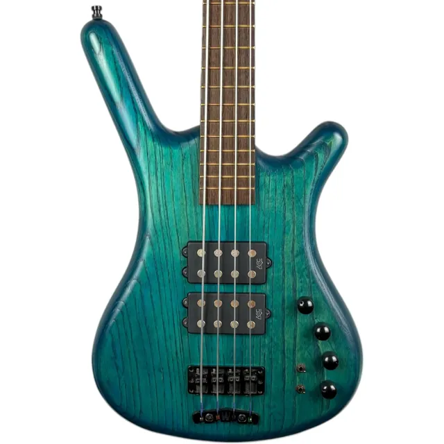 Warwick Corvette $$ Double Buck Bass 2011 - Turquoise Blue Oil Finish - Image 1