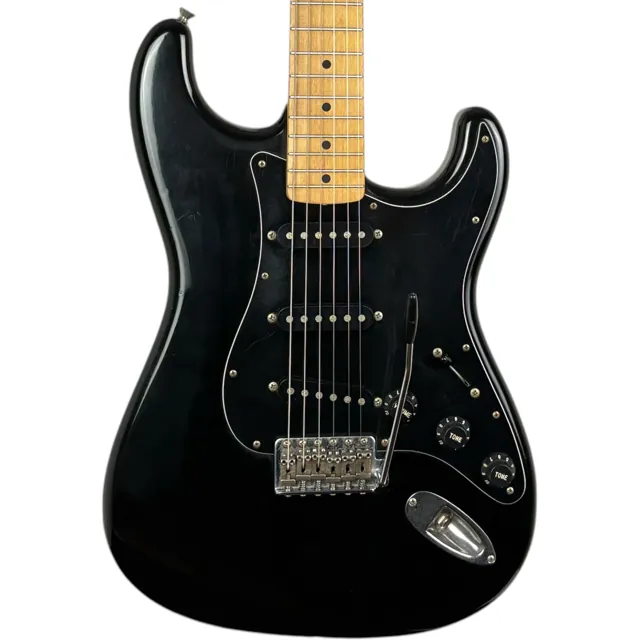 Squier by Fender Japan SST-33 Stratocaster 1991-1992 - Black - Image 1