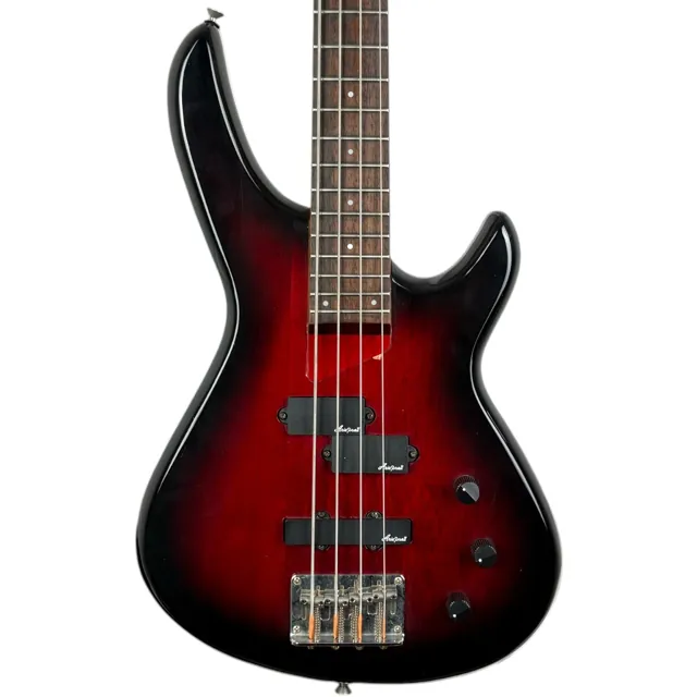 Aria Pro II RVB450-DRS Avante Series Bass - Red Burst - Image 1