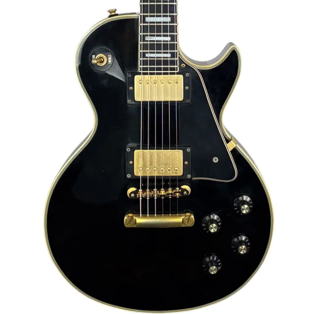Greco Les Paul Custom 1990s - Ebony - Image 1