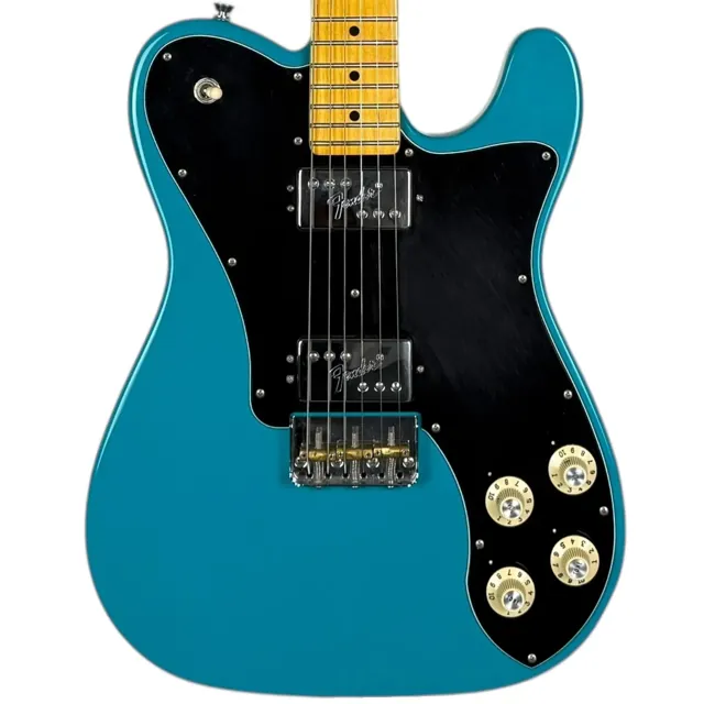 Fender American Professional II Telecaster Deluxe 2021 - Miami Blue - Image 1