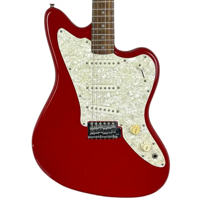Squier by Fender Jagmaster 1999 - Red - Image 1
